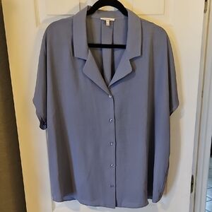 Maurices Blue Button-Down Shirt